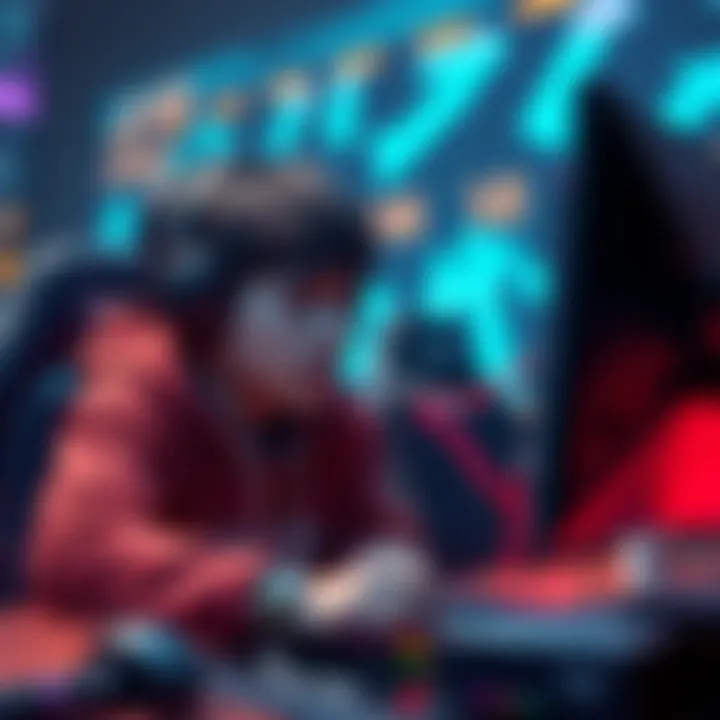 A gamer frustrated while playing a game featuring Kaido, showing signs of burnout after multiple matches