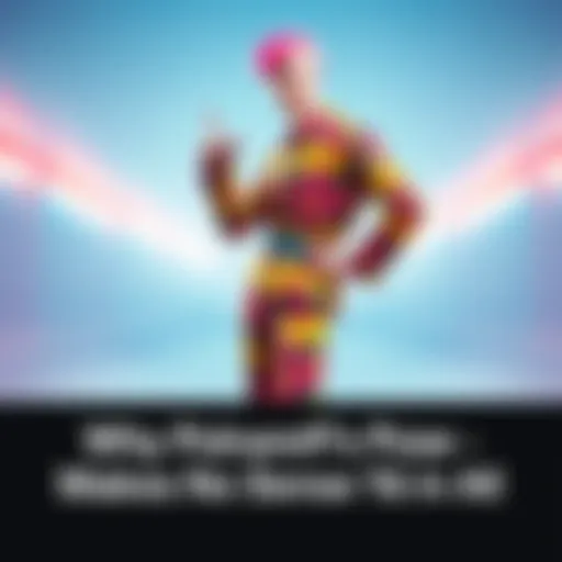 Polnareff in a colorful outfit, standing with a unique stance, looking puzzled.