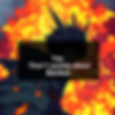 A stylized image featuring a character from anime saying a powerful quote about Bankai with a fiery background.