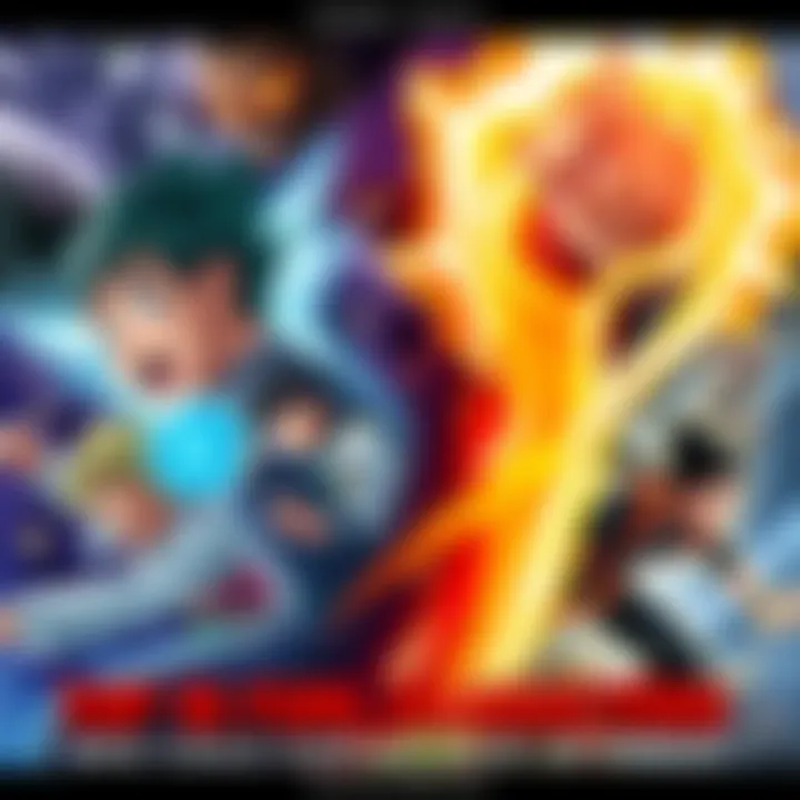 A collage of characters like Yuta and Mahito showcasing their unique powers, representing a battle against Gojo's strength