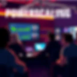 Powerscaling in Fandoms A group of fans discussing character strengths and abilities in an online forum setting, with charts and character images visible on screens.