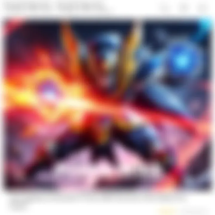Prime WB unleashes Hakua energy in a dramatic display of power, targeting an unseen opponent