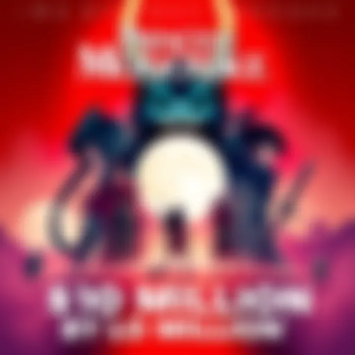 Princess Mononoke poster featuring key characters and the IMAX logo celebrating its $10 million achievement