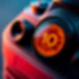 A close-up of a product with a perfect score badge, showcasing its key features and attractive design.