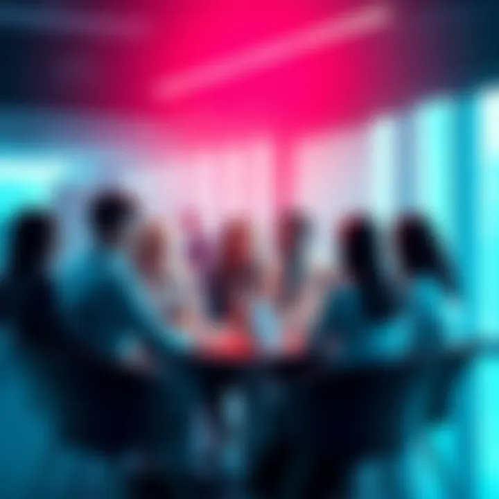 A diverse group of professionals engaged in a discussion about the implications of removing retests for a licensing exam.