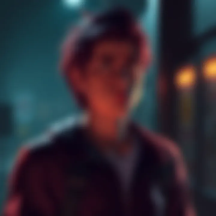 A character from the PSX game looks skeptical, standing in a dark environment with a tense expression, reflecting doubt about the game's quality.