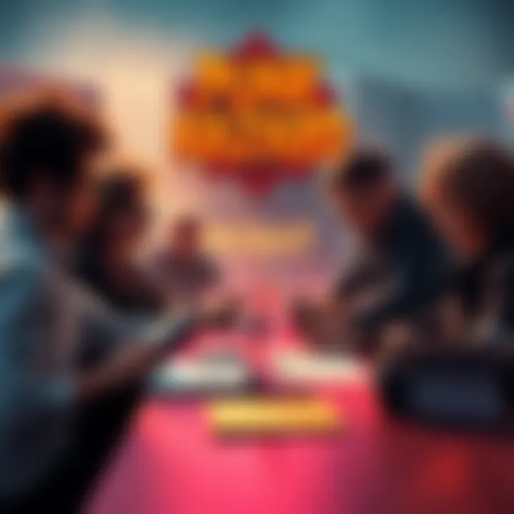 Group of people discussing opinions about Punk Hazard with notes and laptops