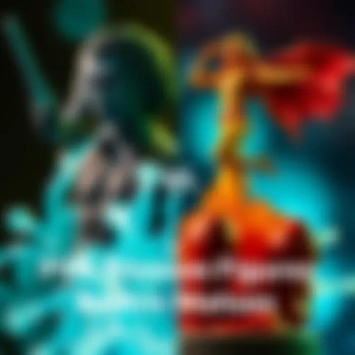 PVC Figures vs Resin Statues A comparison of detailed PVC premium figures and resin statues, showcasing the quality and craftsmanship of each type