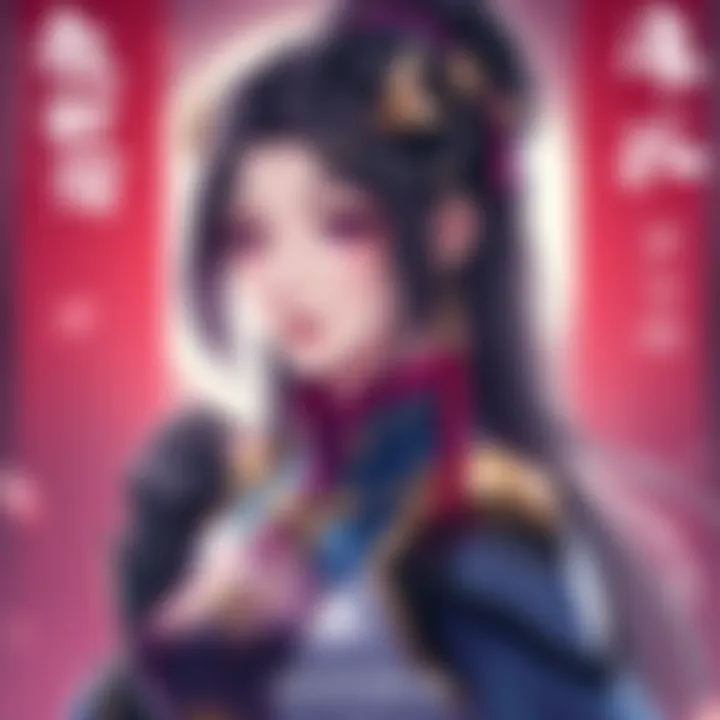 A fresh illustration of Quanxi showcasing her new look in Chapter 60, highlighting changes in her design and features.