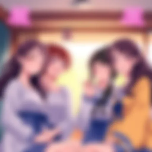 The Nakano sisters preparing for a new adventure together, smiling and filled with excitement for their upcoming season.