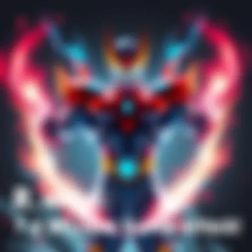 R Saibaman displaying his incredible strength and durability after surviving a super attack, with a powerful aura surrounding him.