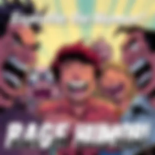 Various RAGE Comics characters expressing humor with exaggerated facial expressions and funny scenarios