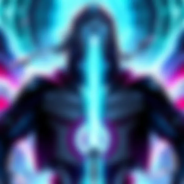 Raian in Omega Series Raian stands out in the Omega series with two impressive panels, showcasing his character's strengths and style.