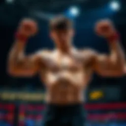 Raian displays his incredible strength in a competitive setting, demonstrating his dominance and resilience.