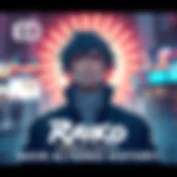 A visual representation of Raiko showcasing alternate name options with fan reactions displayed around.