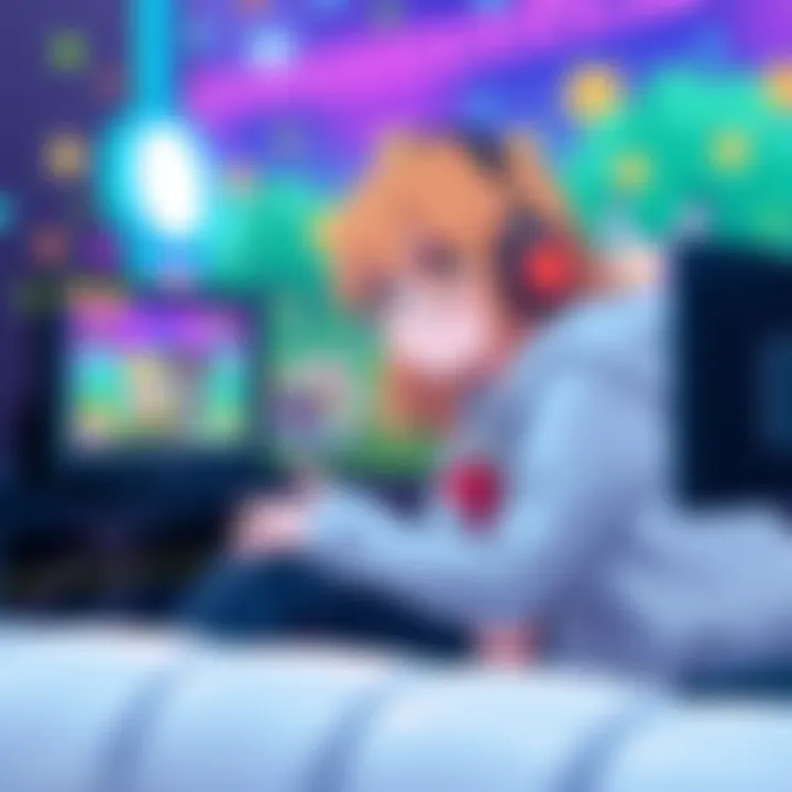 Raora Streaming Pokémon Pokopia Raora playing Pokémon Pokopia during a live stream event, with playful graphics and a chat window visible