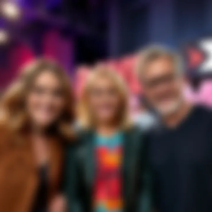 Michelle Ruff, Yuri Lowenthal, and Tom Kenny at a voice acting event for Rave Master