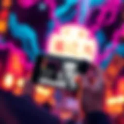 A person holding an iPhone displaying the Berserk manga on the screen