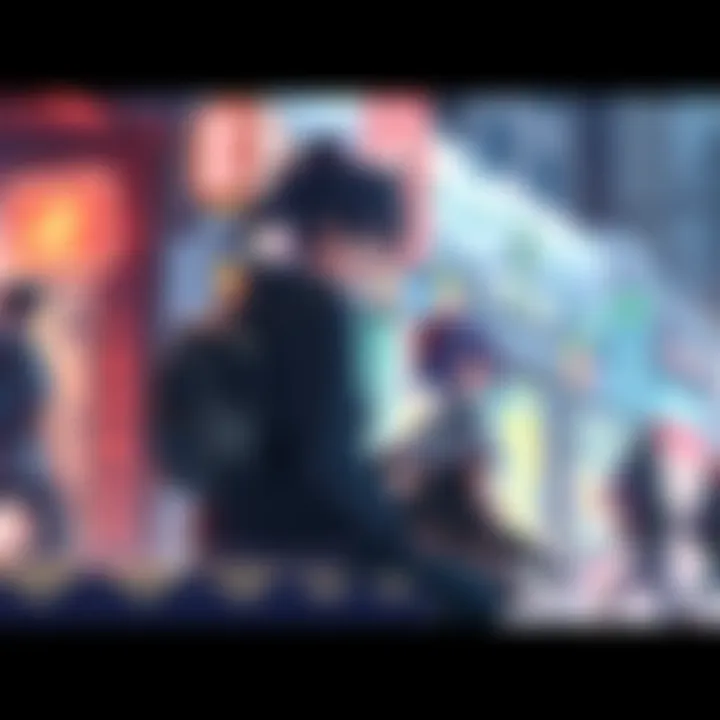 Artists invited to redraw a design featuring Hii and Amo characters in a creative setting