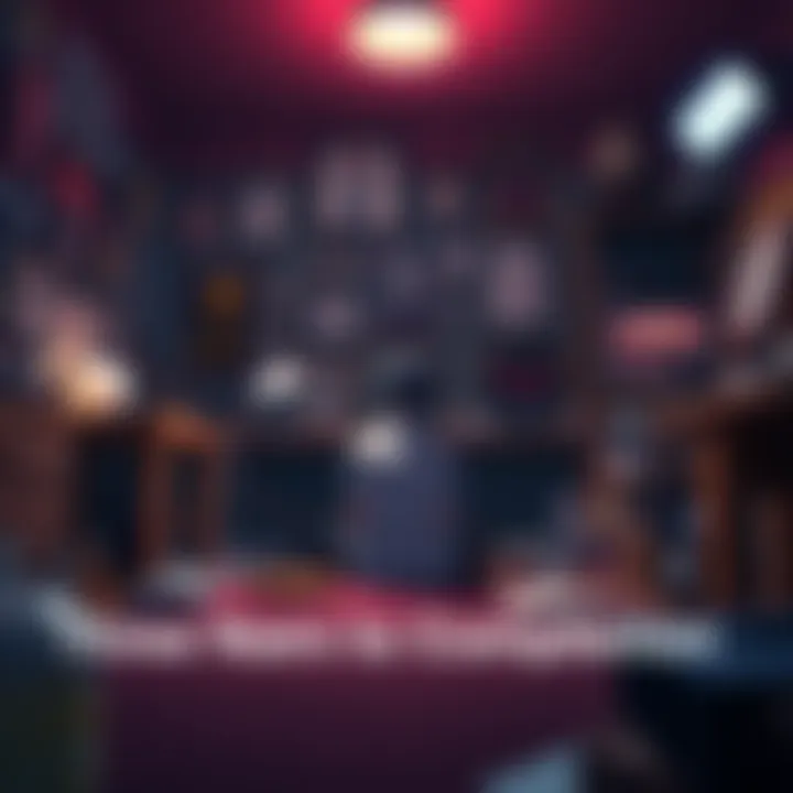 Person sitting in a room filled with Evangelion memorabilia, reflecting on the anime's themes and significance.
