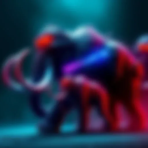 Regal Mammoth Progression A graphic showing the progression of Regal Mammoth's capture level over the series, illustrating different stages and levels.