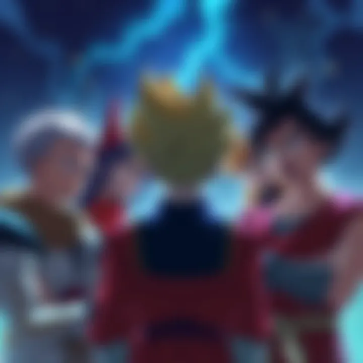 Regrets After Summoning Characters A group of players discussing their regrets over summoning Gamma 2 and Piccolo, with expressions of concern and contemplation on their faces.