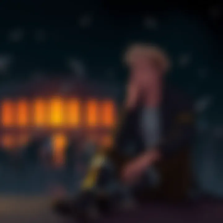 Reiner, a character from AOT, sitting alone with a serious expression, reflecting on recent events in the series, surrounded by a dark backdrop.