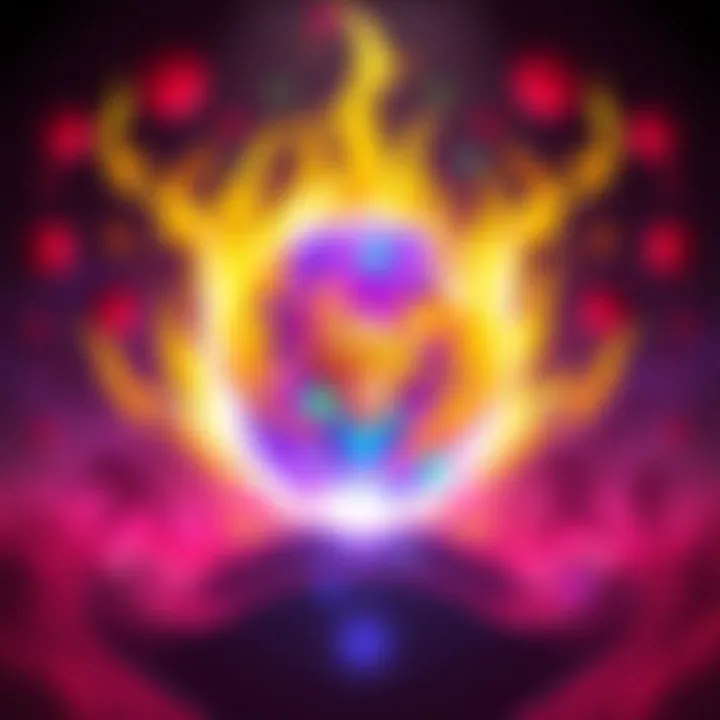 A colorful depiction of the Dragon Balls glowing brightly with a silhouette of Saiyans in the background, representing hope and revival.