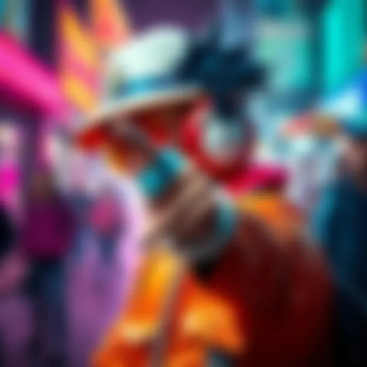 Reze showcases a striking transformation in Gappy attire on social media, highlighting creativity and detail