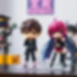 A side-by-side view of a casual Reze nendo figure next to a high-end Reze nendo figure, showcasing the differences in style and detail.