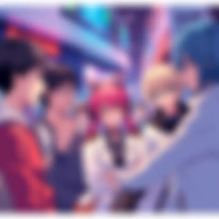 Fans discussing Re:Zero reactions with laughter in a lively forum