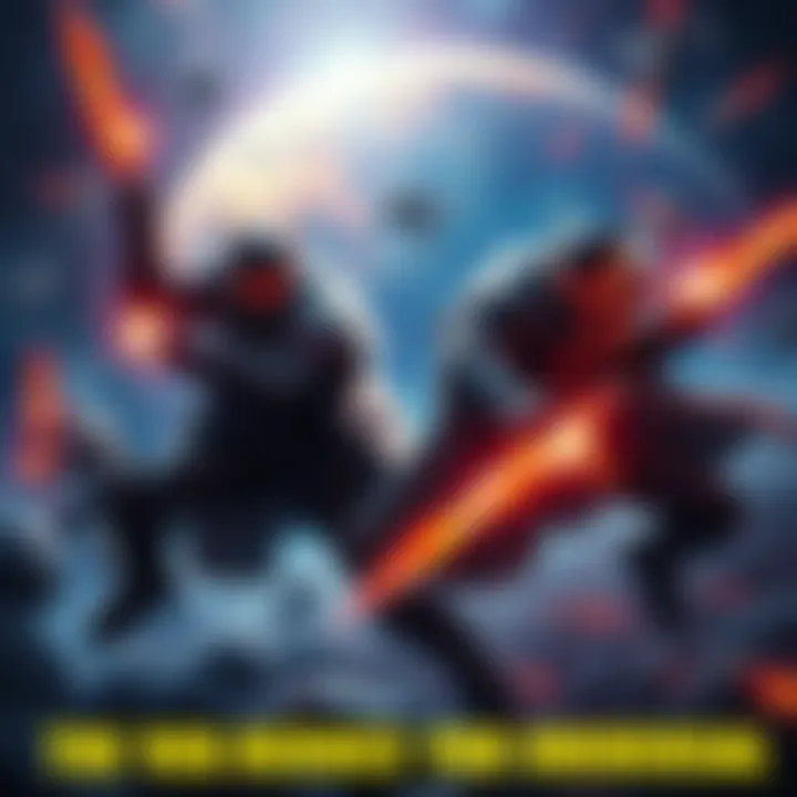 Rib Heroes fighting against cosmic forces to save the universe