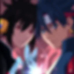 Rin and Sasuke Characters Side by Side A comparison image showing Rin and Sasuke, highlighting their similar features and styles.