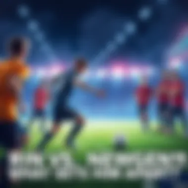 Rin showcasing his skills on the field while the Newgen 11 players watch