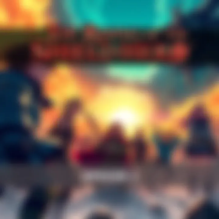 A scene from The Rising of the Shield Hero Season 4 showing the main characters preparing for battle against new foes.