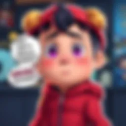 A cartoon character named Riyo looking puzzled with a comical thought bubble showing silly guesses