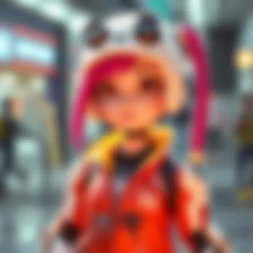 Roboco wearing a stylish and cute outfit that captures attention