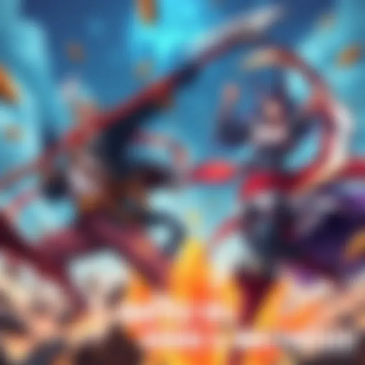 An intense fight scene featuring Rocks D. Xebec, a fierce pirate captain, Konan with her paper techniques, and Sheele wielding her scythe, showcasing their powers in a dramatic showdown.