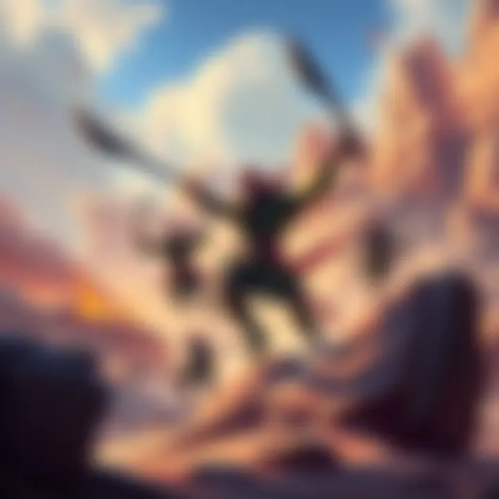 Illustration of Rocks Pirates evading capture at God Valley, showcasing their strategic movements and potential treasure opportunities.