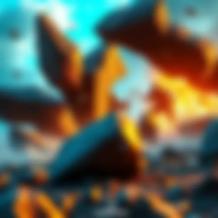 A group of Rocks facing off against three Admirals in a dynamic adventure setting, capturing the essence of the early 2010s.