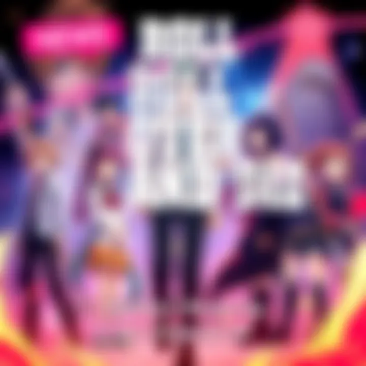 Poster showcasing characters from ROLL OVER AND DIE with text announcing Episode 7 Dub now streaming on Crunchyroll