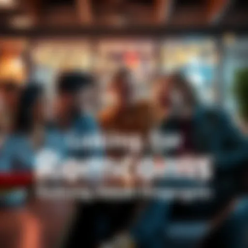 Romantic comedy characters laughing together A group of adults enjoying a light-hearted moment in a romantic comedy setting, showcasing humor and friendship.