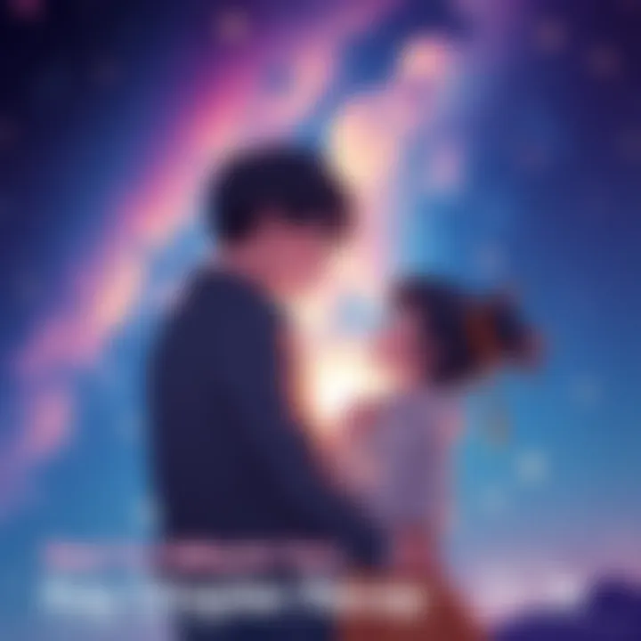 A couple sharing a heartfelt moment under a starry sky, reflecting their emotional journey in the story.