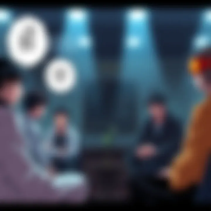 A scene from a manga showing characters in a room discussing heavy topics with intense expressions, highlighting the bluntness of their dialogue.