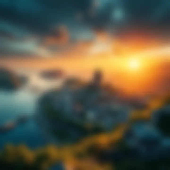 Overview of Roshidere showcasing its unique features and surroundings