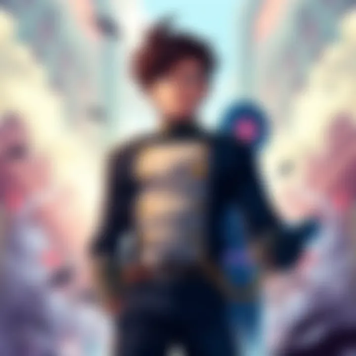 Roy Mustang from the 2003 anime stands confidently with his uniform, contrasting with his Brotherhood version in a dynamic pose, showcasing their differences.