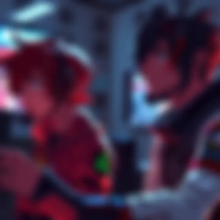 Ruby Rose aggressively trash talking during a Call of Duty game, causing surprise among her teammates Weiss and Blake