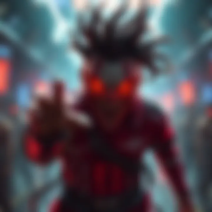 Interactive Day 1 of Rudo Challenge Participants engaging in creating a cursed version of the character Rudo in an online challenge.