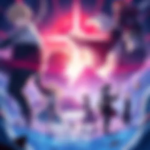 Artists showcase their creative styles in a collaborative piece featuring characters from RWBY and Zenless Zone Zero, including a surprise guest artist.