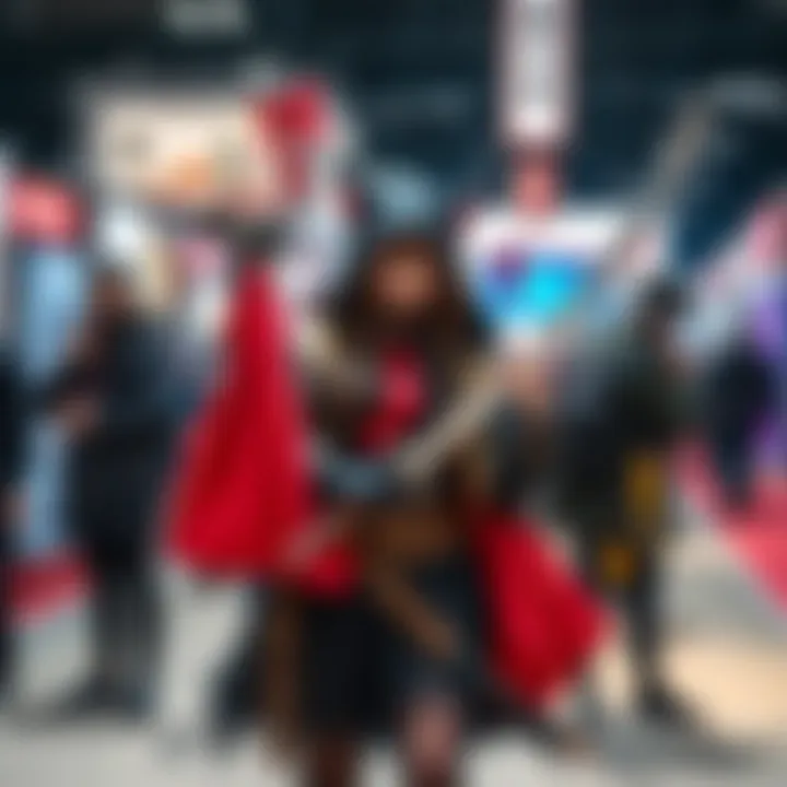 Sa-chan, dressed as an assassin, poses with friends at Hyper Japan in London, showcasing their impressive cosplay skills.